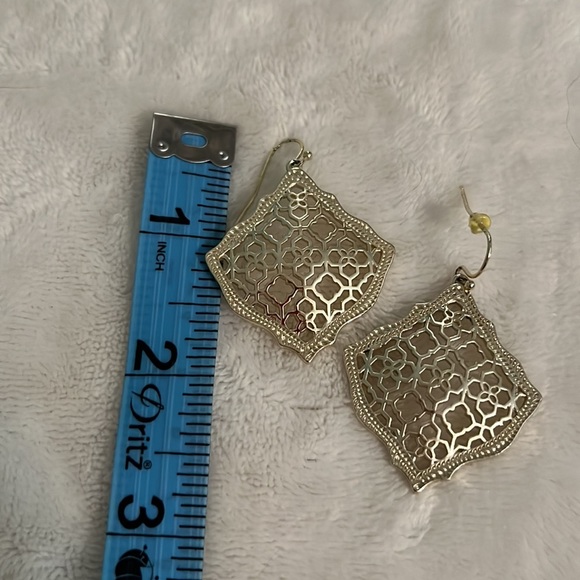 Kendra Scott Gold Earrings - Picture 2 of 2
